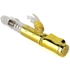 Cherry Banana Butterfly Lover Thrusting 42 Function Rechargeable Gold Vibrator