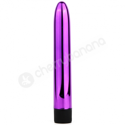 Cherry Banana Classics Metallic Purple Slim Vibrator Cherry Banana Classics Metallic Purple Slim Vibrator