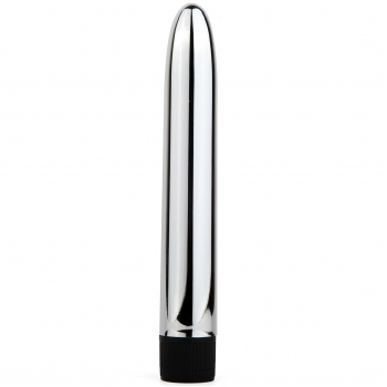 Cherry Banana Classics Metallic Silver Slim Vibrator