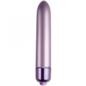 Rocks Off 10 Speed Touch Of Velvet Soft Lilac Bullet Vibrator