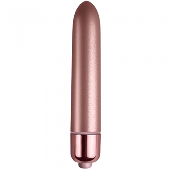 Rocks Off 10 Speed Touch Of Velvet Rose Blush Bullet Vibrator