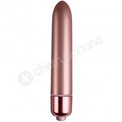 Rocks Off 10 Speed Touch Of Velvet Rose Blush Bullet Vibrator