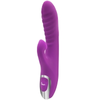 Viben Frenzy Pink 12 Function Clitoral Suction Rabbit Vibrator