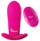 Viben Intrigue Pink 10 Function Remote Insertable Panty Rocker Vibrator