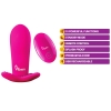 Viben Intrigue Pink 10 Function Remote Insertable Panty Rocker Vibrator