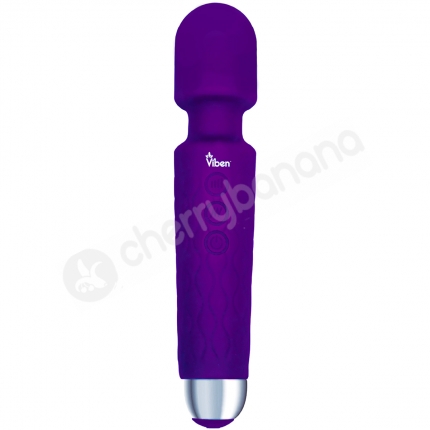 Viben Tempest Purple 20 Function Powerful Wand Vibrator Viben Tempest Purple 20 Function Powerful Wand Vibrator