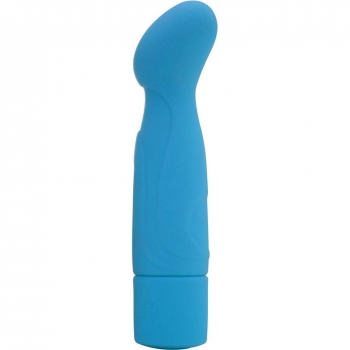 Simply Silicone 8 X Midi G's Blue G-spot Vibrator