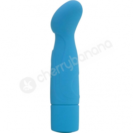 Simply Silicone 8 X Midi G's Blue G-spot Vibrator