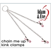 Adam & Eve Chain Me Up Kink Clamps