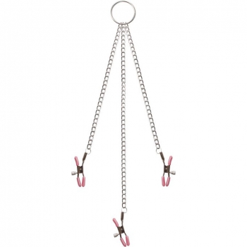 Adam & Eve Chain Me Up Kink Clamps