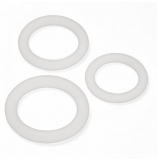 Clear Cock & Ball Rings 3 Pack