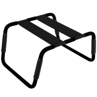 Black Adjustable Couples Sex Chair