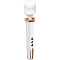 Adam & Eve Rechargeable Magic Rose Gold/White 33cm Massager Vibrator