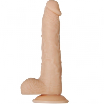 Adam & Eve Adam's Rechargeable Flesh 9" Vibrating Dildo 