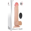 Adam & Eve Adam's Rechargeable Thrusting Silicone Life Like Dildo With Remote