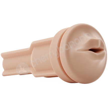 Autoblow AI Ultra Beige Mouth Shaped Masturbator Sleeve