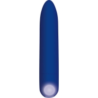 Zero Tolerance All Mighty Bullet Blue Tapered Tip Powerul Vibrating Bullet