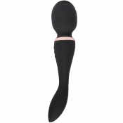 Nu Sensuelle XLR8 Alluvion Black Ultra-Flexible Dual Ended Wand Vibrator