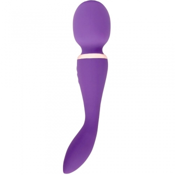 Nu Sensuelle XLR8 Alluvion Purple Ultra-Flexible Dual Ended Wand Vibrator