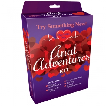 Play With Me Anal Adventures Kit Toys & Game Gift Set