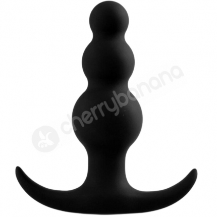 Anal Adventures Platinum Silicone 3" Beaded Butt Plug Anal Adventures Platinum Silicone 3" Beaded Butt Plug