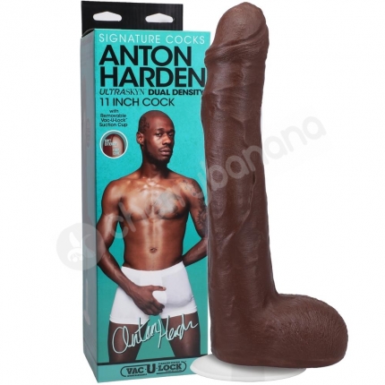 Signature Cocks Anton Harden 11" Ultraskyn Penis Dildo With Vac-U-Lock Suction Cup