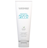 Wicked Simply Aqua Jelle Thick Water Based Gel Vegan & Glycerin Free Lubricant 120ml