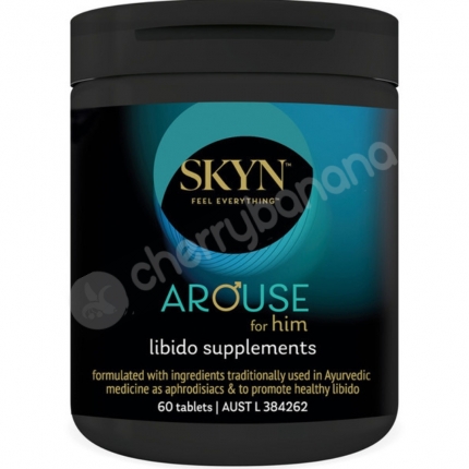 Skyn Arouse For Him Libido Supplements 60 Tablets