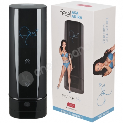 Kiiroo Onyx+ Feel Asa Akira Pornstar Experience Interactive Masturbator