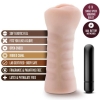 M For Men Ashley X5 Plus Ultra Soft Stroker With Bullet Vibe