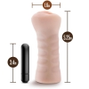 M For Men Ashley X5 Plus Ultra Soft Stroker With Bullet Vibe