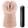 M For Men Ashley X5 Plus Ultra Soft Stroker With Bullet Vibe