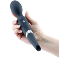 Sugar Pop Aurora Blue 2 in 1 Wand & Air Pulse Vibrator