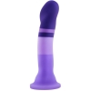 Avant D2 Purple Rain Platinum Cured Silicone Dildo With Suction Cup Base