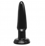 Basix Rubber Works Black Beginner's Butt Plug