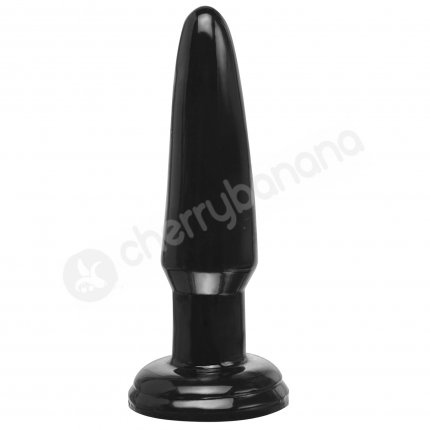 Basix Rubber Works Black Beginner's Butt Plug Basix Rubber Works Black Beginner's Butt Plug
