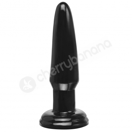 Basix Rubber Works Black Beginner's Butt Plug