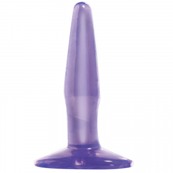 Basix Rubber Works Purple Mini Butt Plug