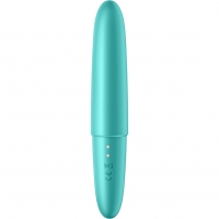 Satisfyer Ultra Power Bullet 6 Teal Mini 12 Function Clit Vibrator