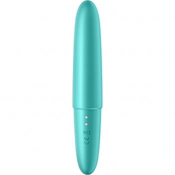 Satisfyer Ultra Power Bullet 6 Teal Mini 12 Function Clit Vibrator