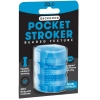 Zolo Blue Flexible & Stretchy Backdoor Pocket Stroker 