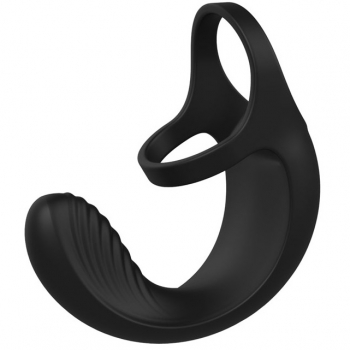 Zero Tolerance Vibrating Ball Cradle Black Vibrating Cock & Ball Ring