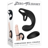 Zero Tolerance Vibrating Ball Cradle Black Vibrating Cock & Ball Ring