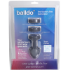 Balldo Ball Dildo Set Grey Balldo & 2 Rings