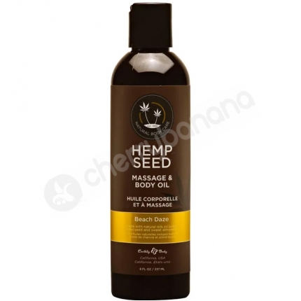 Hemp Seed Beach Daze Massage & Body Oil 237ml