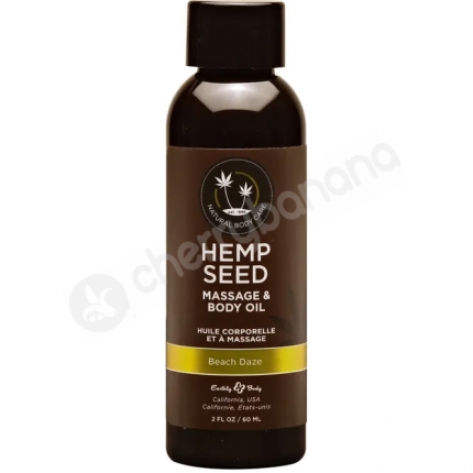Hemp Seed Beach Daze Massage & Body Oil 60ml Hemp Seed Beach Daze Massage & Body Oil 60ml
