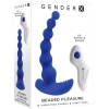 Gender X Beaded Pleasure Vibrating Anal Beads With Remote