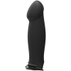 Body Extensions BE Bold Unisex Black Harness Strap-On Set With Hollow Silicone Dildo