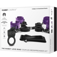 The Rabbit Company Rabbit Love Ring Couples Bedspreader Kit