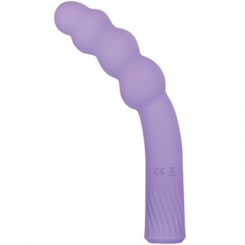 Gender X Bumpy Ride Purple Bulby Shaft Flexible Vibrator